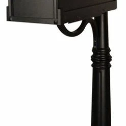 Deals 😉 Special Lite Products Company Special Lite Savannah Curbside Mailbox With Ashland Mailbox Post, Black 🧨