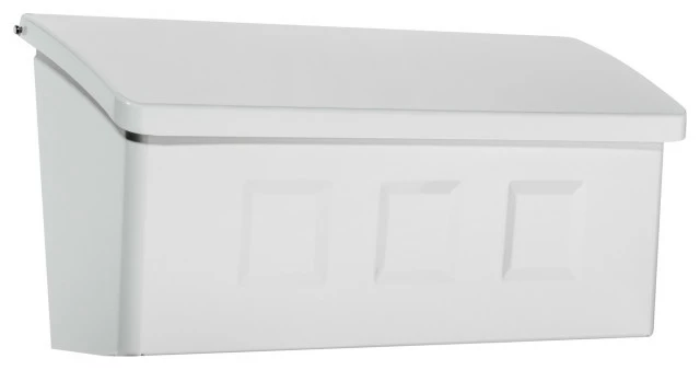 Hot Sale π Architectural Mailboxes 2689 Wayland Wall Mounted Mailbox - White π 1 Hot Sale π Architectural Mailboxes 2689 Wayland Wall Mounted Mailbox - White π