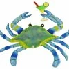 Coupon ✔️ Maryland Blue Crab With Margarita Party Time Haitian Metal Art Wall Decor 🎉