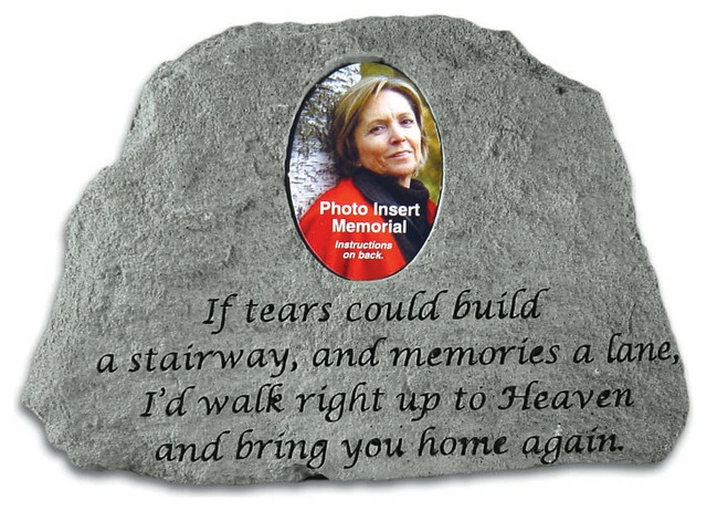 Cheapest π Kay Berry Inc "If Tears Could" Garden Stone With Photo Insert β 1 Cheapest π Kay Berry Inc "If Tears Could" Garden Stone With Photo Insert β
