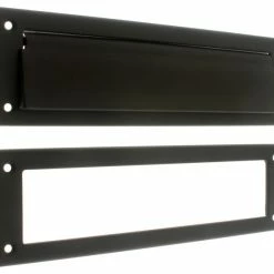 Promo ⌛ Idh By St. Simons, Inc. Genuine Solid Brass Magazine Mail Plate & Open Back Plate, Oil-Rubbed Bronze 👍