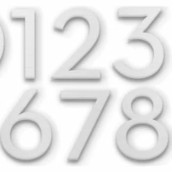 Top 10 ⌛ Modern Aspect Magnetic Address Number, Silver 🎉