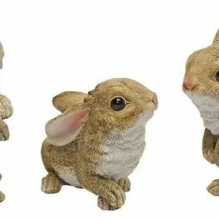 Cheap ✨ Design Toscano Garden Rabbit Statue Sculpture - Set Of 3 🔥
