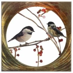 Brand new 👏 Next Innovations Wall Art 16x16 Chickadees 🤩