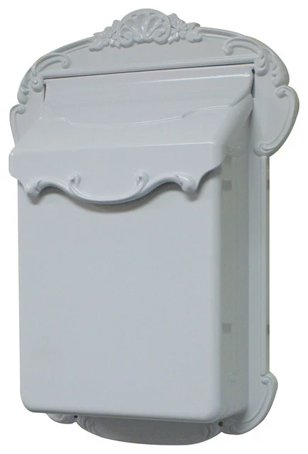 Outlet π Special Lite Products Company Victoria Vertical Mailbox, White 𧨠1 Outlet π Special Lite Products Company Victoria Vertical Mailbox, White π§¨