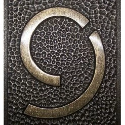 Budget 🌟 YTC Frank Lloyd Wright Collection Frank Lloyd Wright House Numbers Bronze Finish, 9 🔔