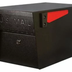 New ❤️ Mail Boss Mail Manager Curbside Locking Security Mailbox, Black 🥰